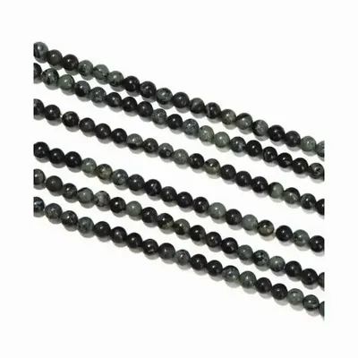 Bijoux - Jaspe Kambaba perles 4mm sur fil 40cm - ARABESK