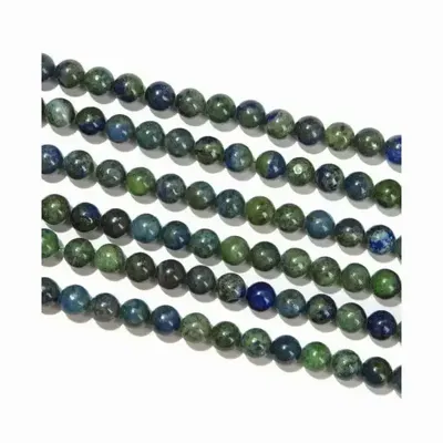 Jewelry - Azurite & Malachite beads 6mm on 40cm wire - ARABESK
