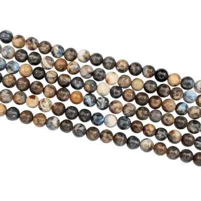 Jewelry - Chrysocolla beads 6-7mm on 40cm wire - ARABESK