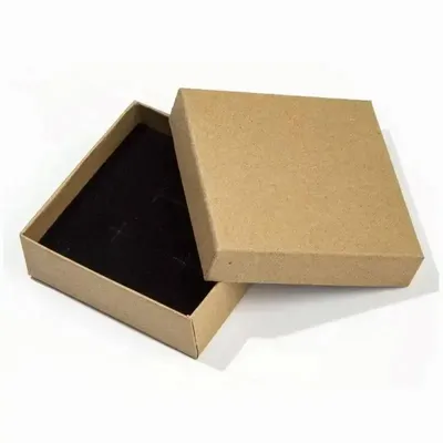 Jewelry - Gift Box for Jewelry in Kraft Cardboard 9cm x10 - ARABESK