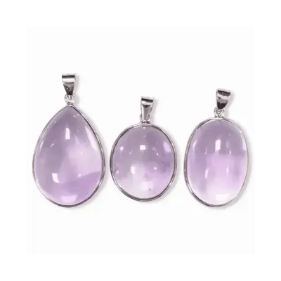 Jewelry - 925 Silver Amethyst Pendant AAA 3 pieces 15.68g - ARABESK