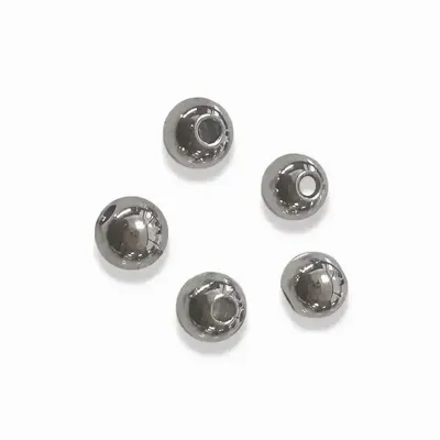 Bijoux - Perles charm's Intercalaire Boule en Acier Inoxydable Argentée 3mm x100 - ARABESK