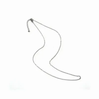 Bijoux - Collier Chaîne Argent 925 Mailles Vénitienne Ajustable 40 cm - ARABESK