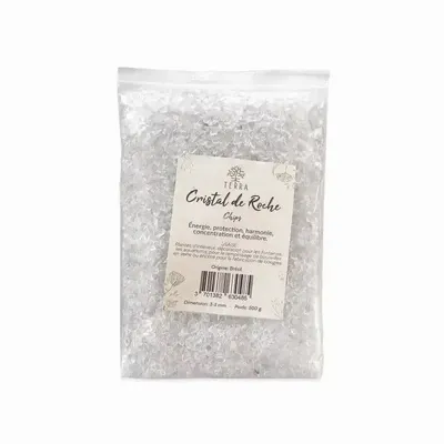 Jewelry - Roche Crystal A Chips of natural stones 3-5mm 500g - ARABESK