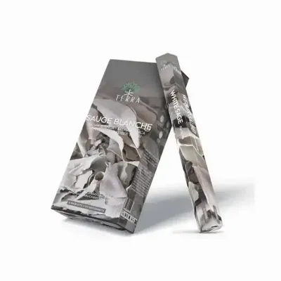 Senteurs - Encens Terra Sauge Blanche hexa sans charbon - ARABESK
