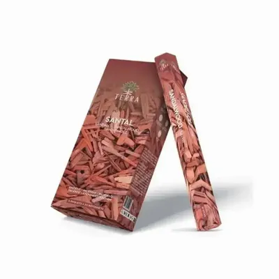Scents - Terra sandalwood hexa incense without charcoal 30grs - ARABESK