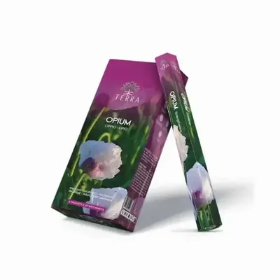 Scents - Terra opium hexa incense without charcoal 30grs - ARABESK