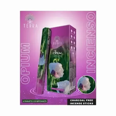 Senteurs - Encens Terra Opium hexa sans charbon 30grs - ARABESK