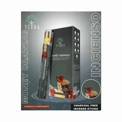 Senteurs - Encens Terra money drawing hexa sans charbon - ARABESK