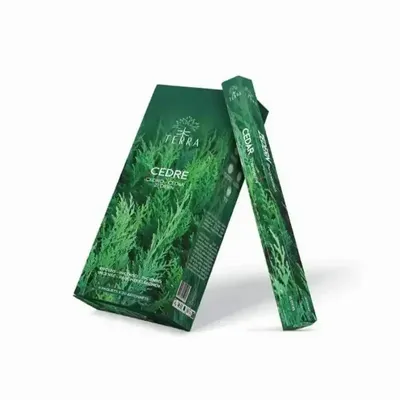 Scents - Terra cedar hexa incense without charcoal 30grs - ARABESK
