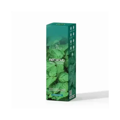 Scents - TERRA Patchouli incense without charcoal 12grs - ARABESK