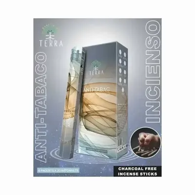 Senteurs - Encens Terra anti-tabac hexa sans charbon 30grs - ARABESK