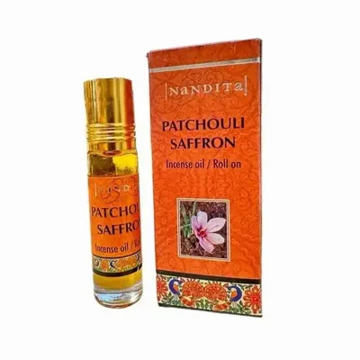 Scents - Nandita Patchouli Saffron fragrance oil 8ml - ARABESK