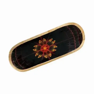 Senteurs - Porte Encens Mango Meena Work  Noir Lotus 28cm - ARABESK