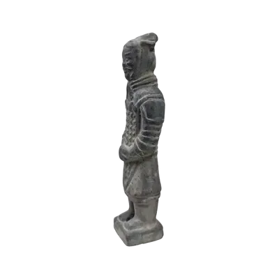 Sculptures, statuettes et miniatures - Statue Noire en Terracotta Général 12cm - ARABESK