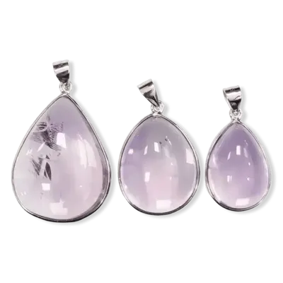 Bijoux - Pendentif Argent 925 Amethyste AAA  3 pièces 15.71g - ARABESK