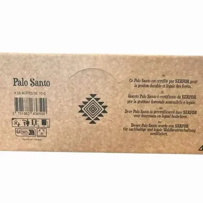 Scents - Display 16 x boxes Palo Santo sticks 70g - ARABESK