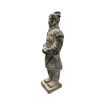 Sculptures, statuettes and miniatures - Black Statue in General Terracotta 24cm - ARABESK