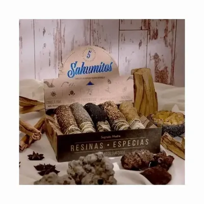 Senteurs - Sagrada Madre - Smudge Sahumitos x 5 - Resines - ARABESK