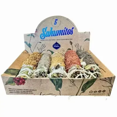 Scents - Sagrada Madre - Smudge Sahumitos x 5 - Resins - ARABESK