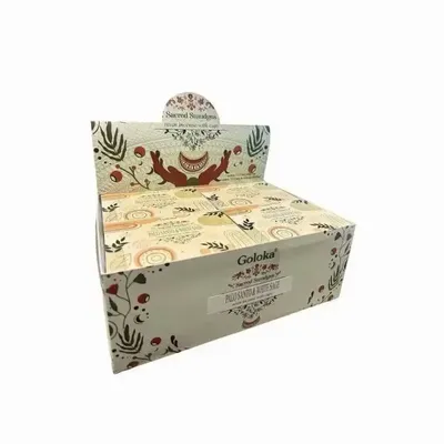Scents - Goloka charcoal tablet with Palo Santo-White Sage resin - ARABESK