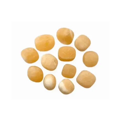 Bijoux - Calcite Orange Mate AB pierres roulées 250g - ARABESK