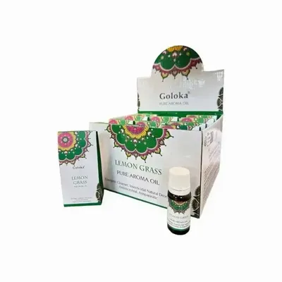 Senteurs - Huile parfumée Goloka Lemon Grass 10mL x 12 - ARABESK