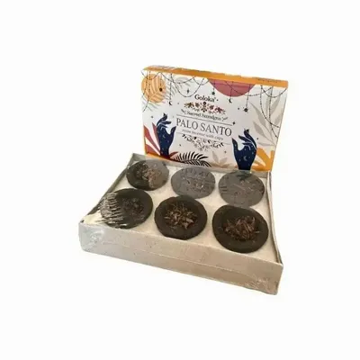 Senteurs - Goloka pastille charbon avec résine PALO SANTO - ARABESK