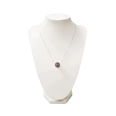 Bijoux - Collier Argent 925 Super Seven AA Boule 12mm - ARABESK