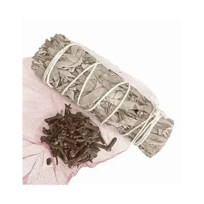 Senteurs - Sauge Blanche & Clou de Girofle Fagot 25-30gr 10cm - ARABESK