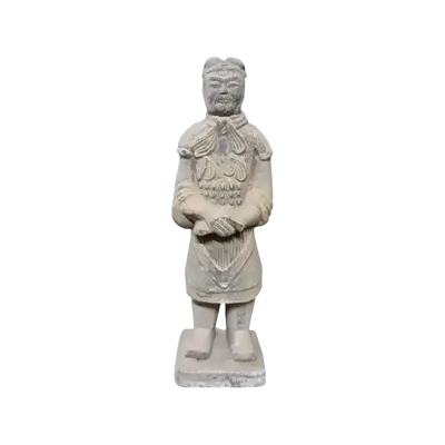 Sculptures, statuettes and miniatures - Antique Colorful Statue in General Terracotta 20cm - ARABESK
