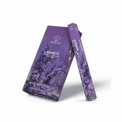 Scents - Terra Lavender hexa incense without charcoal 30grs - ARABESK