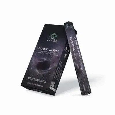 Senteurs - Encens Terra Black Opium hexa sans charbon 30grs - ARABESK