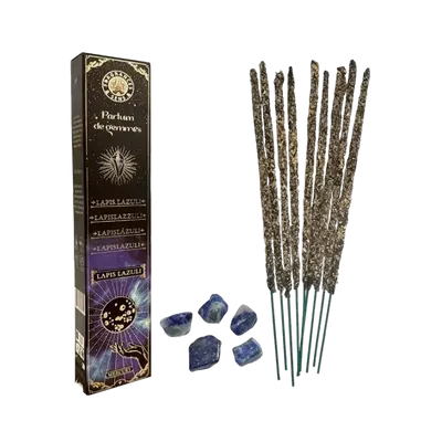 Senteurs - Encens Fragrances & Sens Parfum de Gemmes Lapis Lazuli Smudge Stick 20g - ARABESK