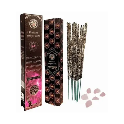 Scents - Incense Fragrances & Sens Parfum de Gems Rose Quartz Smudge Stick 20g - ARABESK