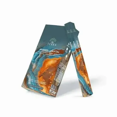 Senteurs - Encens Terra Ambre Santal hexa sans charbon - ARABESK