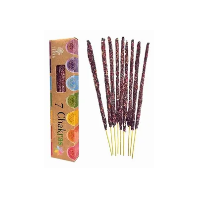 Scents - Terra 7 Chakras Incense Smudge Stick 20g - ARABESK