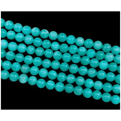 Bijoux - Amazonite Etats-Unis AA+ perles 8mm sur fil 40cm - ARABESK