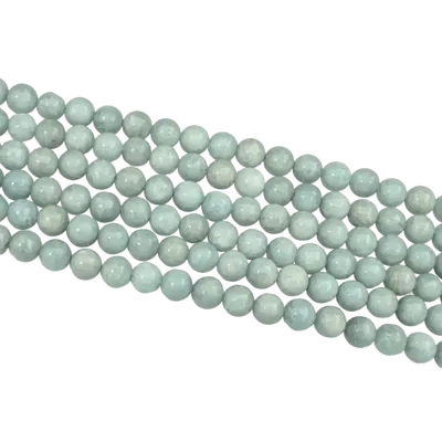 Jewelry - Amazonite Peru A beads 6mm on 40cm thread - ARABESK