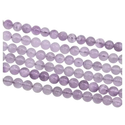 Bijoux - Amethyste Lavande A perles 6mm sur fil 40cm - ARABESK