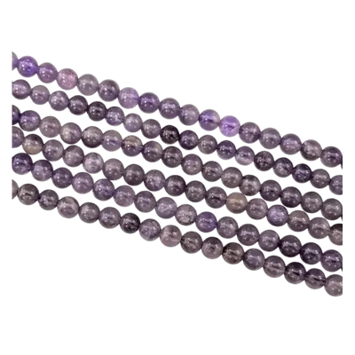 Bijoux - Amethyste perles 4mm sur fil 40cm - ARABESK
