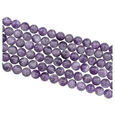 Jewelry - Amethyst beads 10mm on 40cm wire - ARABESK