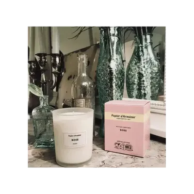 Senteurs - Bougie Papier d'Armenie à la Rose - ARABESK