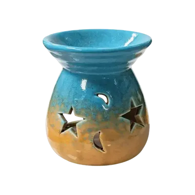Scents - Blue Gradient Ceramic Oil Burner 8.5cm - ARABESK