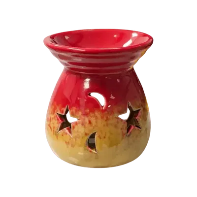 Scents - Red Gradient Ceramic Oil Burner 8.5cm - ARABESK