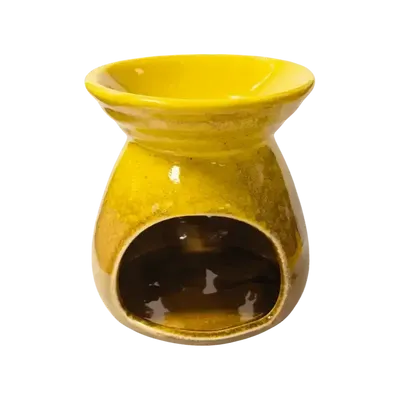 Scents - Yellow Gradient Ceramic Oil Burner 8.5cm - ARABESK