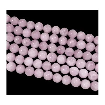 Bijoux - Kunzite A+ perles 10-11mm sur fil 40cm - ARABESK