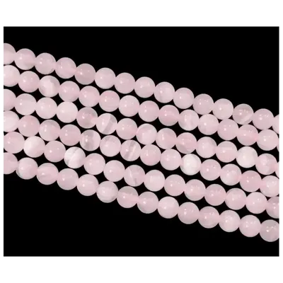 Jewelry - Pink Calcite AA 6mm on 40cm wire - ARABESK