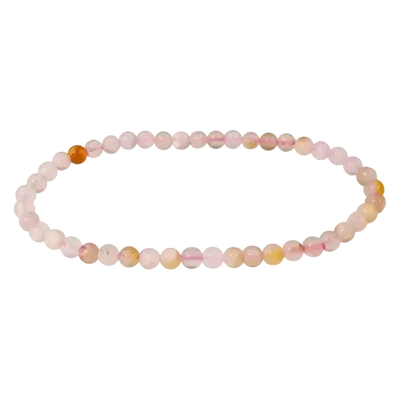 Bracelets - Bracelet Agate Fleur de Cerisier A perles 4mm - ARABESK