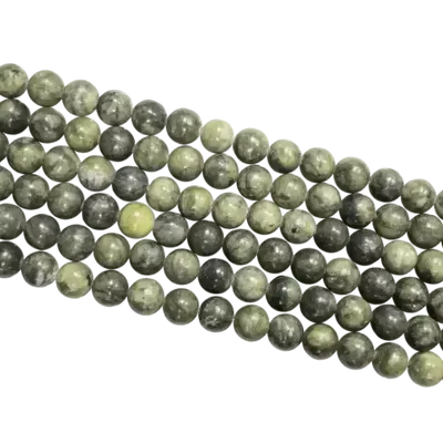 Jewelry - Jade Nephrite A beads 10mm on 40cm wire - ARABESK